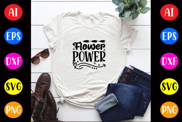 Download Flower Power SVG Design - Premium Bundle